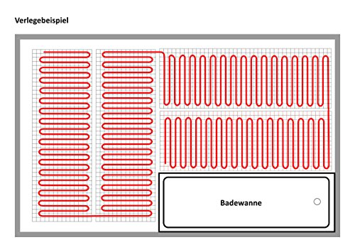 Verschiedene Varianten der elektrischen Fußbodenheizung
